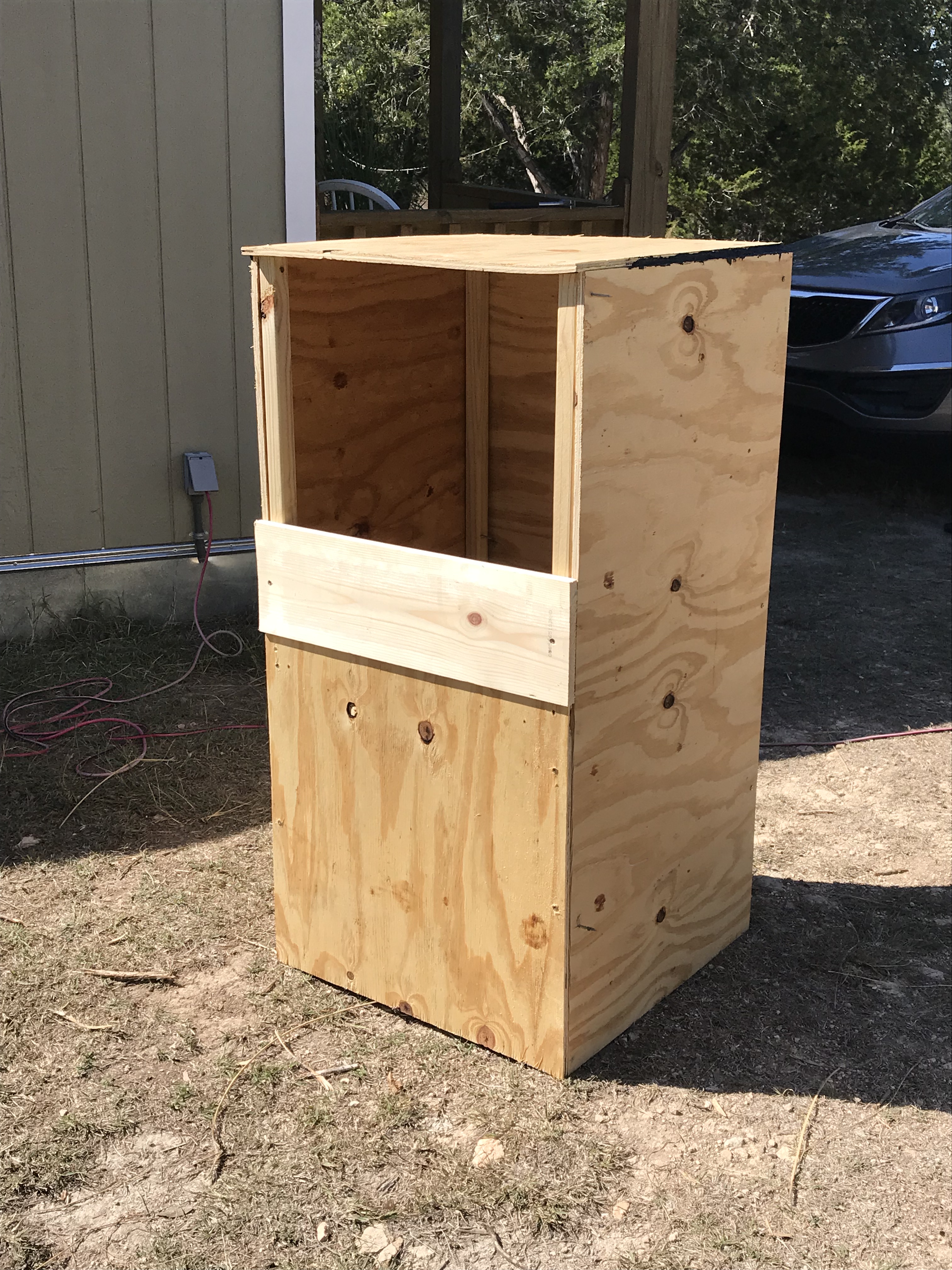 Building the Tree Boxes – Homesteading on 2 Acres – a Girl and her Dogs